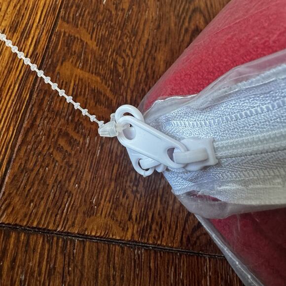 L.L. Bean Maine Twill Blanket King Red Lightweight 100% Cotton Made in USA New - Picture 5 of 7